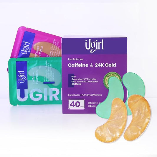 Eye Masks for Puffy Eyes, Under Eye Patches for Dark Circles, Bags, and Wrinkles, Relieves Pressure, Reduces Wrinkles, Refreshes and Revitalizes Skin