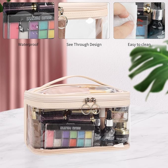 Ocheal makeup bag, clear makeup