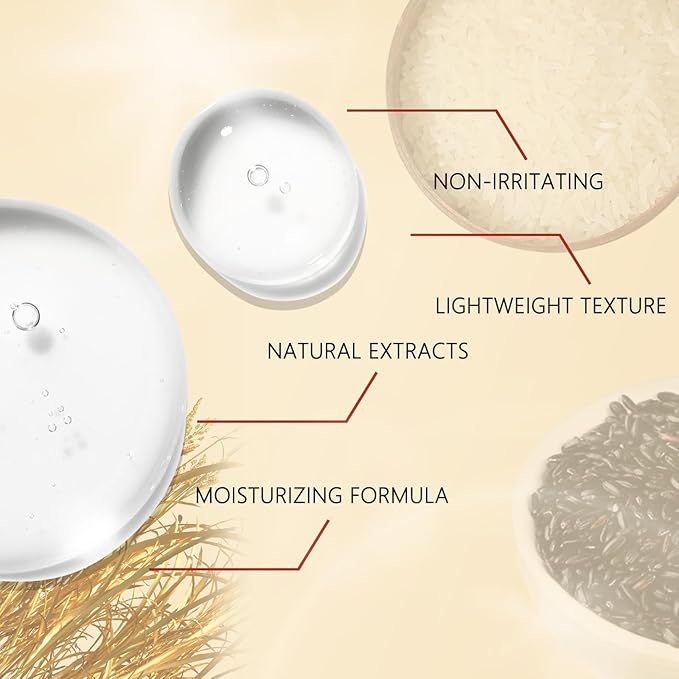 2PCS Peel Shot Glow Rice Ampoule Duo, Rice Exfoliating Ampoule Set, Black and White Rice Exfoliant, Rice Ampoule Duo Exfoliating Solution, Gentle Peel + Pore Minimizing & Deep Hydration for All Types