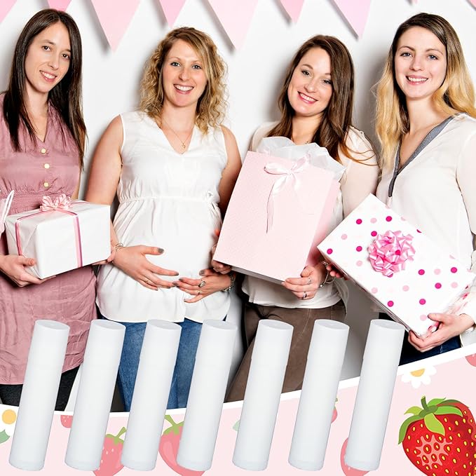 Demissle 150 Pcs Unlabeled Lip Balm Guests