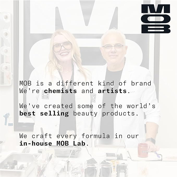 MOB Beauty Smooth Precision Waterproof Lip Liner M147 Chocolate Port – Long-Wearing, Glide-On Formula with 100% Natural Ingredients, Vegan and Cruelty-Free, Plastic-Free Formula and Packaging