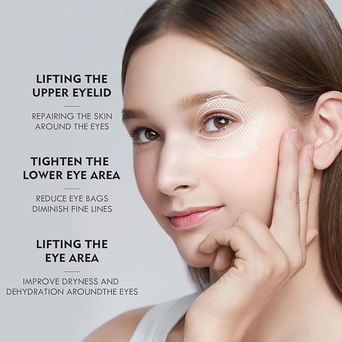 Under Eye Patches for Puffy Eyes, Dark Circles and Wrinkles, 60 Pcs Eye Masks with Rose, Snail and Green Tea Extract to Refresh Your Eye Skin (Green Tea Extract)