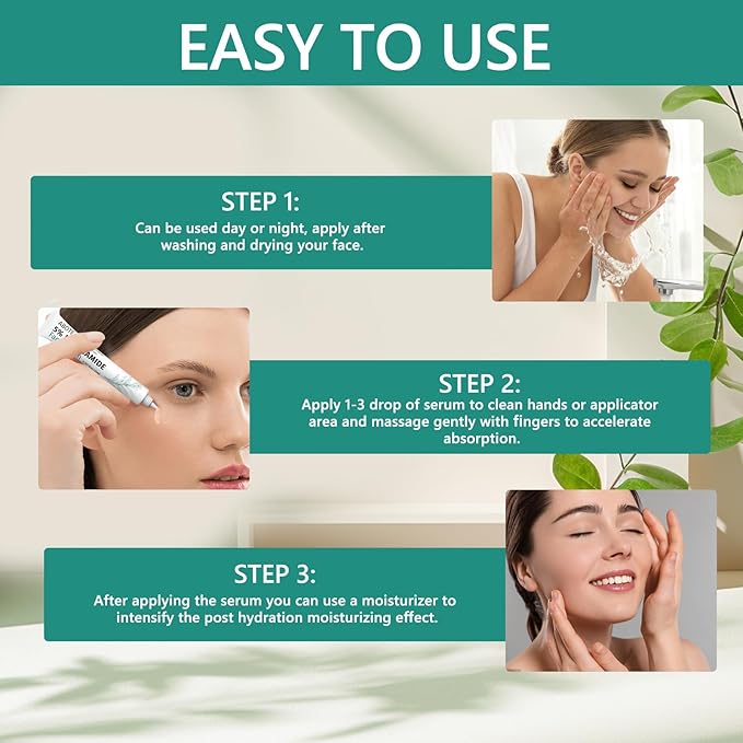 Travel Skincare 5% Niacinamide Serum with 4% Rosemary Extracts - Deep Hydration, Soothes Skin, Enhances Elasticity (3Pack 0.507 fl.oz | 15ml)