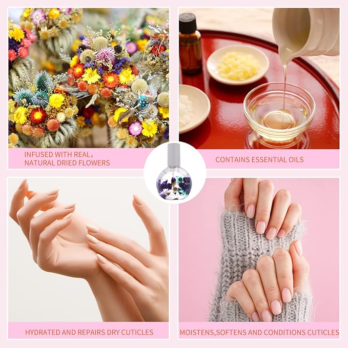 FLOWER Essence Cuticle Oil. Use