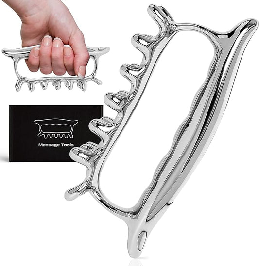 PZHZ® Fascia Massage Tool Blaster for Deep Tissue, Muscle Knots,Cellulite, Myofascial Release & More – All-in-One Full Body Tension Relief, Back & Neck Massager