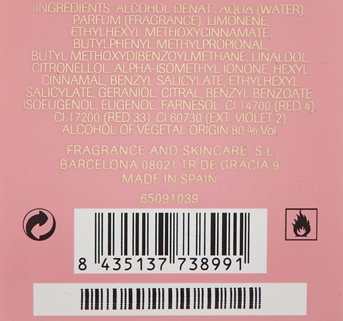 Prada Candy Florale Eau De Toilette Spray, 2.7 Ounce