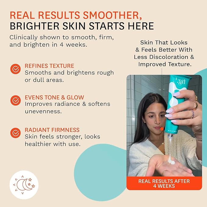 Fig.1 Retinol Body Serum – Advanced Skin Booster for Crepey Skin, Stretch Marks, Anti-Aging & Dark Spots – Glowing, Non-Greasy Retinoid Treatment with Niacinamide, Vitamin C & Retinol – 3.4 oz