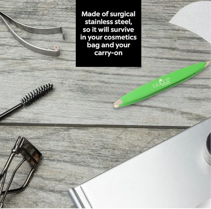 F.A.R.A.H. Z-Tweeze Dual Ended Tweezers (Green Apple)