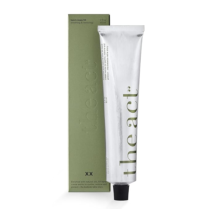 The Act Hand Cream for Women & Men, Luxurious Moisturizing Care with Almond Milk, Chocolate & Incense - Restores Skin Softness with a Warm, Lasting Fragrance, Organic, Vegan (2 Fl Oz, XX)