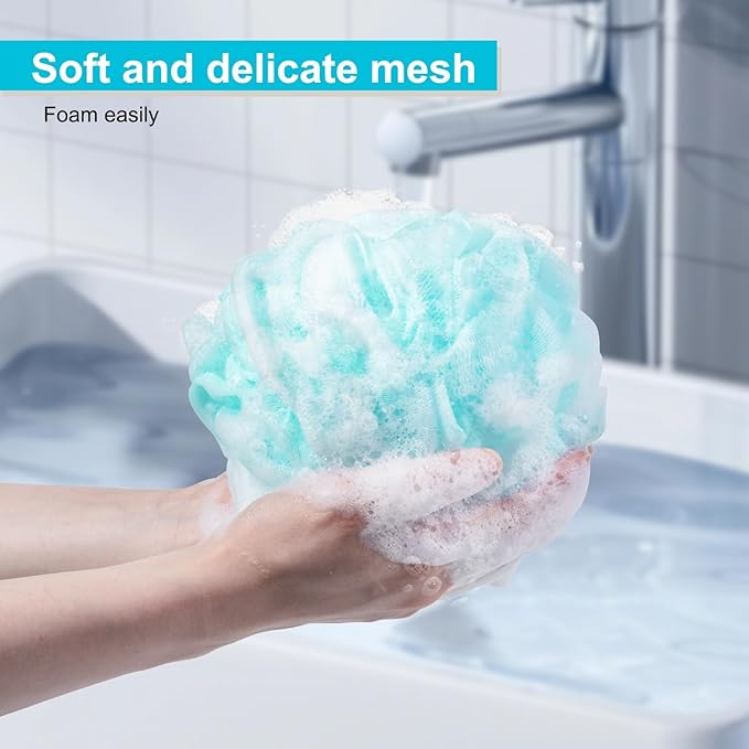 Loofah sponge 75g 4 pack,