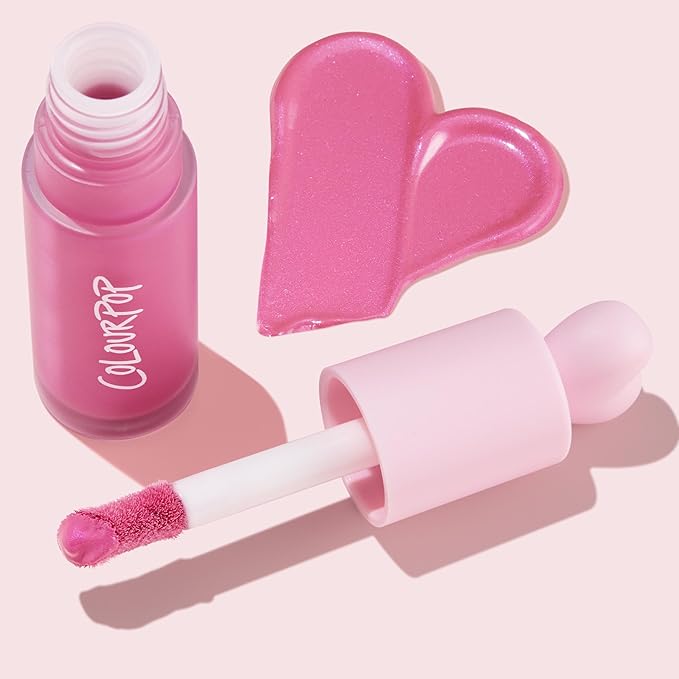 ColourPop Weightless Liquid Blush - Hydrating, Liquid Blush for Cheeks - Glowy, Pearl Finish with Hyaluronic Acid for a Healthy Glow - Designed with a Doe Foot Applicator - Sweet Treat (0.3 Fl Oz)