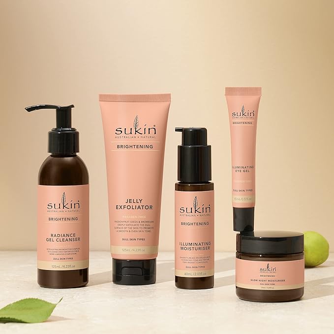 Sukin brightening illuminating eye gel