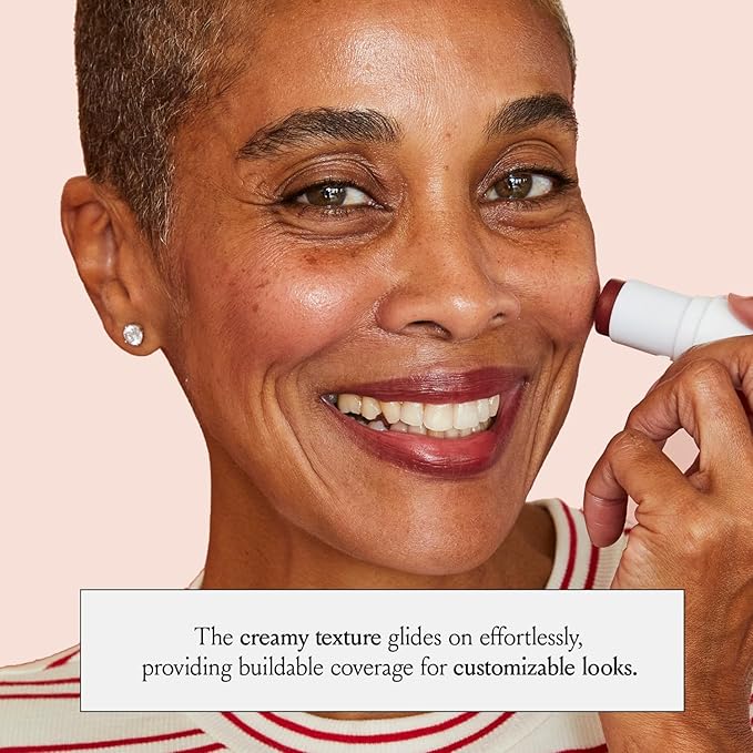 BOOM! by Cindy Joseph Boomstick, Golden Peach ® + Boomstick Color ™ - Buildable Lip & Cheek Tint Makeup Sticks, Cream Blush Stick & Clean Beauty Formula Cosmetics