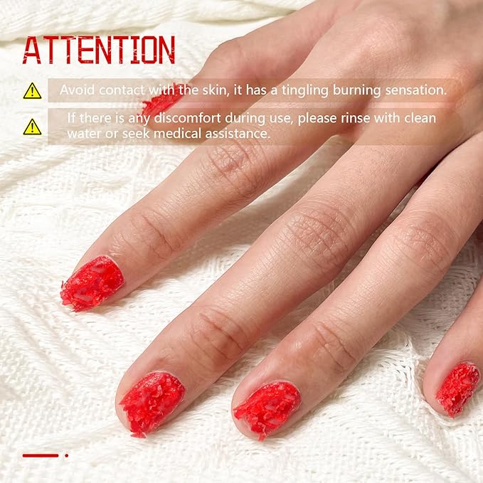 JODSONE 10ml Gel Nail Remover 2Pcs Quick Gel Polish Remover 3-5 Minutes for Nails