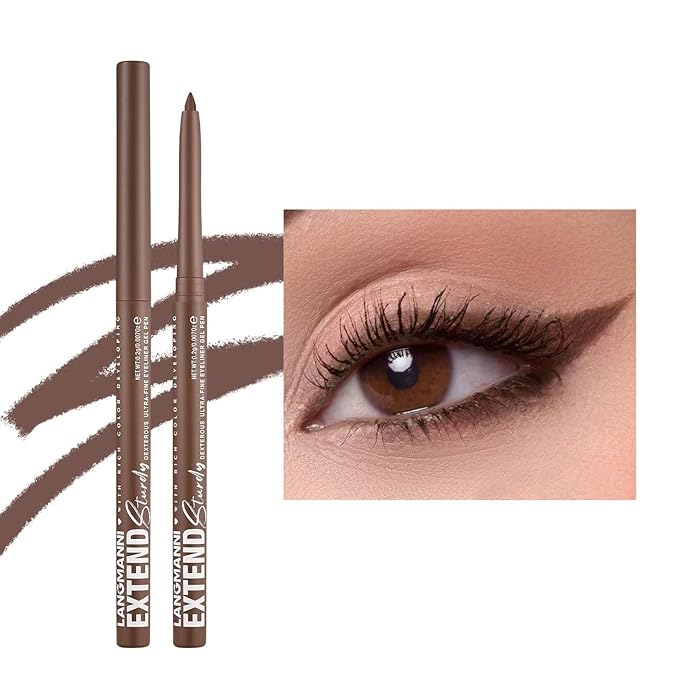 Brown Eyeliner Pencil Dark Brown Waterproof Eyeliner Brown Gel eyeliner Long Lasting Smudge-proof Hypoallergenic #09