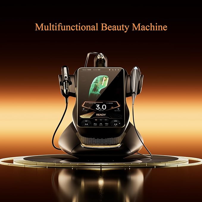 360D Beauty Machine for Face and Body, Multifunctional Facial Machine with 9 Cartridges