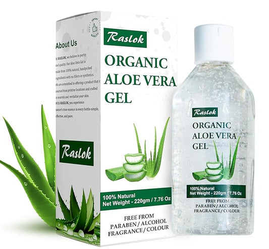 Aloe Vera Gel | 100% Pure Natural Aloe Gel For Moisturizing Face Skin & Hair Care,Durable Moisturizing Hydrating Soothing, Non-Sticky (7.7 OZ)