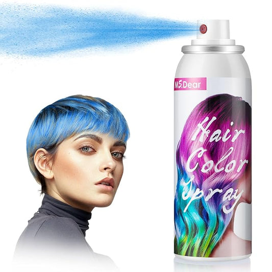 Blue Hair Spray Hair Dye