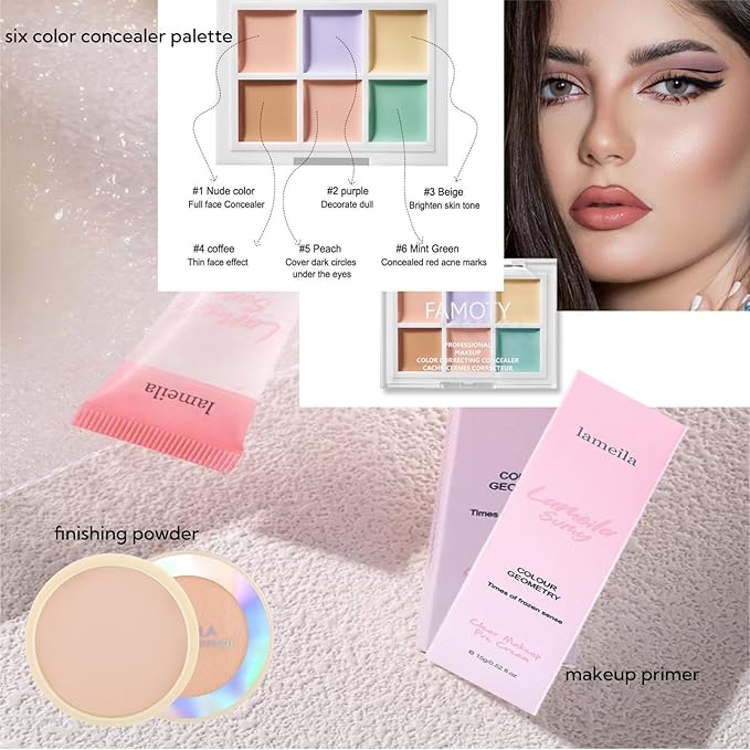 Makeup Kit for Girls,Makeup Gift Set for Girl，Girls Makeup Sets Ages 8-12,Teen Girls Beginner Makeup Kit Gifts,Suitable for Beginners, entry-level, and Teenagers.