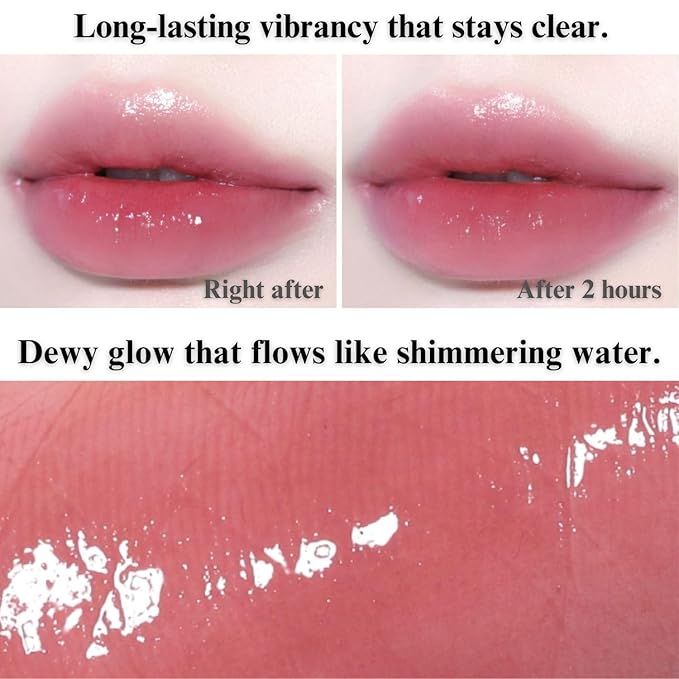 BBIA Glow Tint – Lip Plumping Volumizing Glossy & Glowy Lip Stain Naturally Moisturizing Comfortable Texture Lightweight Long-Lasting Vivid Color Non-Sticky Korean Makeup (11 NUDY, Pack of 1)