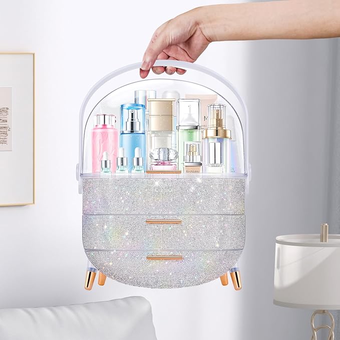 Teen girls gift makeup organizer,skincare