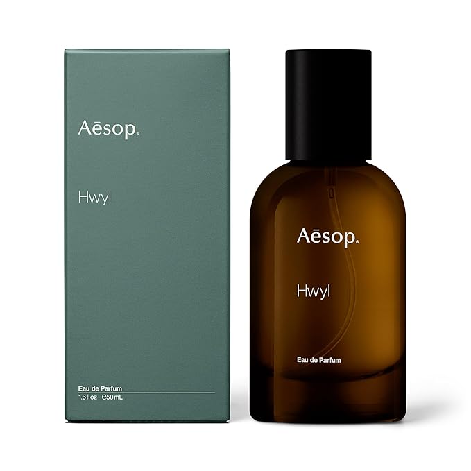 Aesop Hwyl Eau de Parfum | Smoky, Woody, Rich Fragrance | Cypress, Frankincense, Vetiver | Unisex | 1.6 oz