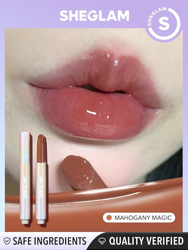 SHEGLAM PoutPerfect Moisturizing Solid Lip Gloss Lipstick - Mahogany Magic