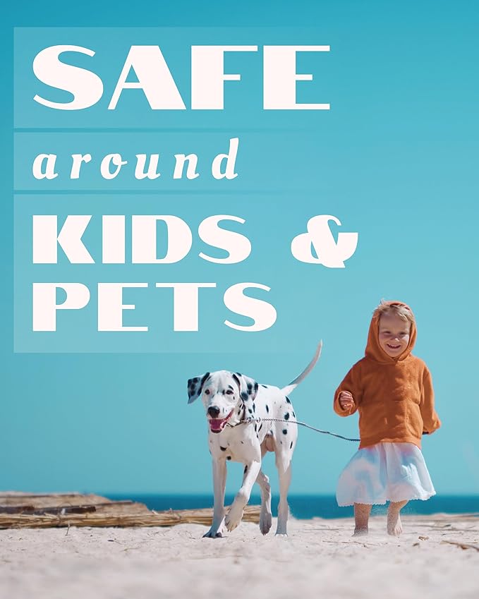 Rose Natural Hair & Body Mist Spray, Pure Essential and Fragrance Oils, Alcohol-Free, Handmade in California, 0.5Fl Oz