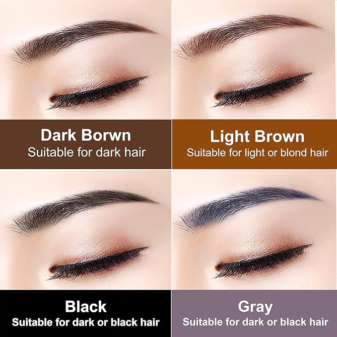 AWCCXMYM 5 Pcs Light Brown Eyebrow Pencils for Women with Sharpener Waterproof and Sweat-Proof Eyebrow Pen Long-Lasting Eyeliner Pencil Create a Natural Eye Brow Makeup