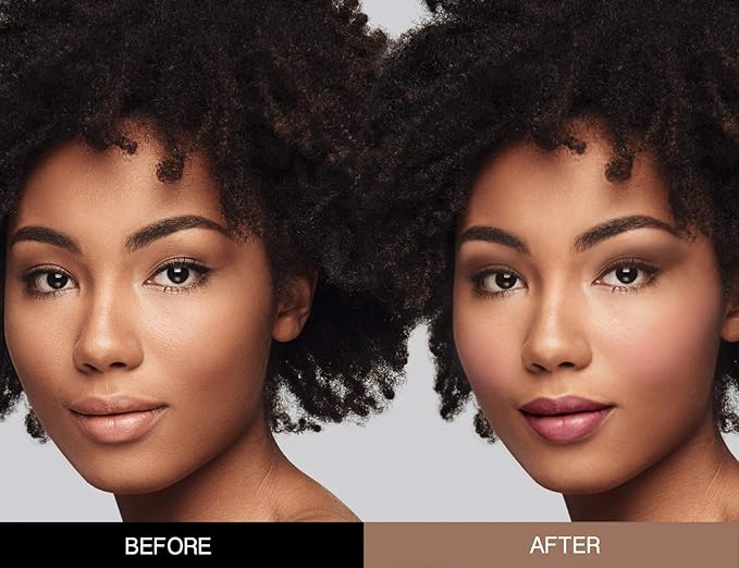 BellaTerra Cosmetics Mineral Powder Foundation – Café | Deep Neutral Shade | Matte Mineral Makeup for Even-Toned Complexion and Long-Lasting, Comfortable Wear 9g