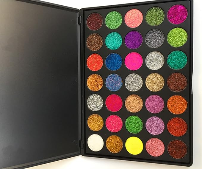 Glitter Eyeshadow New 35 Color Sequin Natural Professional