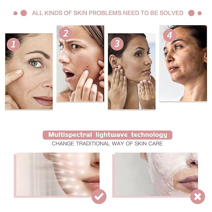 HXDZFX LED FACIAL LIGHT THERAPY MASK(HK207)