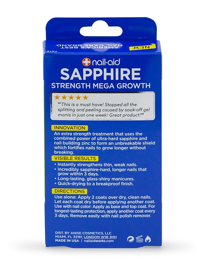 Nail-Aid Sapphire Strengthener & Mega