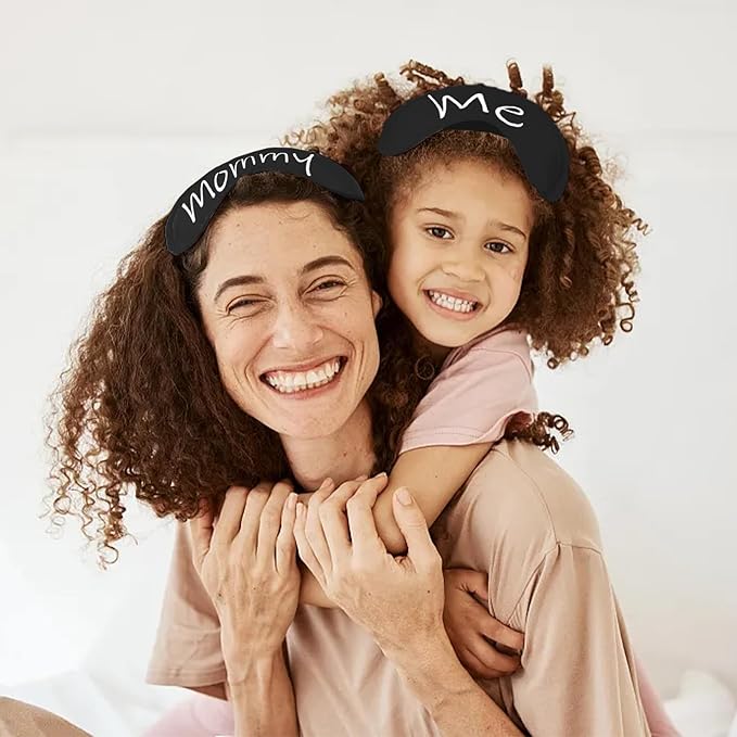 20 PCS Black Eye Mask Sleepover Party Supplies Slumber Party Favors for Girls Pajama Party Decorations Sleep Soft Shade Blindfold Eye Covering Color The Bulk Game Stuff with 8 PCS Fabric Pens