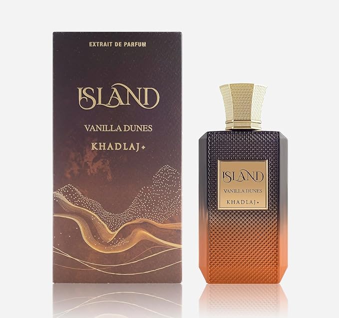 Khadlaj Island Vanilla Dunes Extrait De Parfum Spray, 3.4 Ounce (Unisex)
