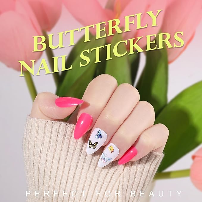 Teenitor 24 Packs Almond Press On Nails, 576 Pcs Medium Almond Nails, Reusable False Nails in 12 Sizes, Fake Nails with Glue