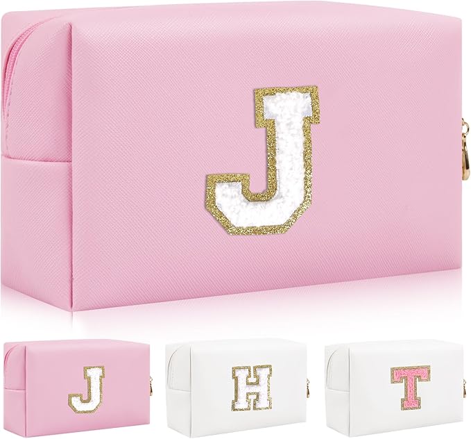 Personalized initial letter patch makeup