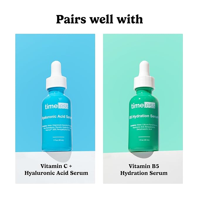 Timeless Skin Care HA Matrixyl 3000 with Rose Spray - Skin Care Mist with Hyaluronic Acid - Fragrance-Free Hydrating Face Spray - Soothing Matrixyl Mist - 4 oz