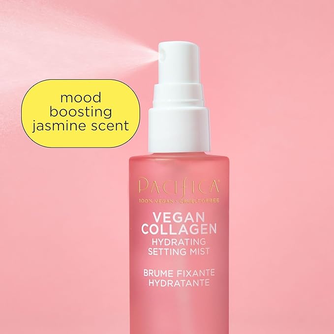 Pacifica Kind Glaze Dewy Glow Primer – Hydrating Illuminating Face Primer for Dewy Skin, Infused with Vegan Collagen & Squalane for Radiant Glow, Soft-Focus Pore Blurring Makeup Base, 1 fl oz