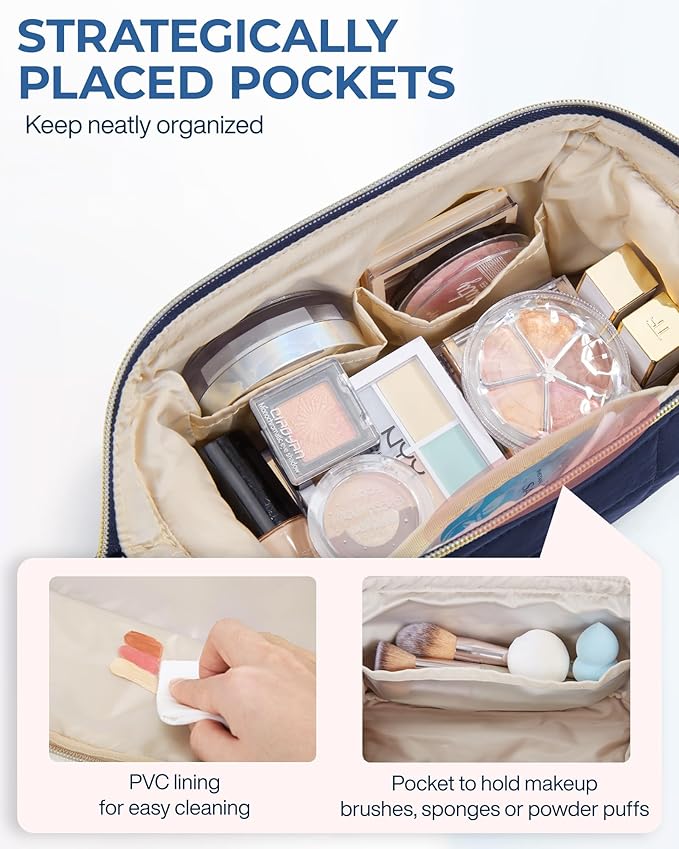 Bagsmart makeup bag travel toiletry