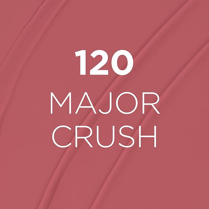 L'Oreal Paris Infallible Matte Resistance Liquid Lipstick, up to 16 Hour Wear, Major Crush 120, 0.16 Fl Oz