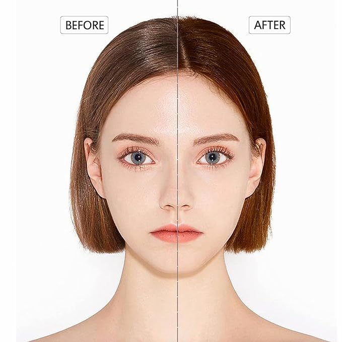 Coffee Hair Dye Shampoo 3 in 1, Long-lasting & Natual Hair Color Shampoo, Herbal Ingredients Natural Shampoo Hair Dye Effect in Minutes for Men Women 500ml