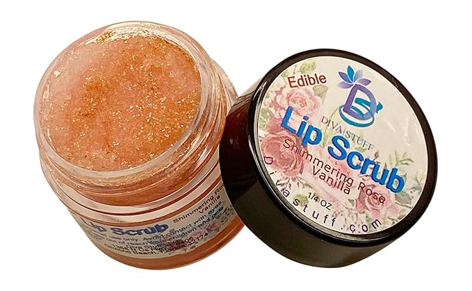 Diva Stuff Ultra Hydrating Lip Scrub Vanilla)