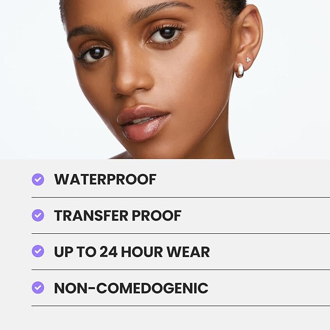 Wonderskin Hyper-Bond Serum Foundation – Waterproof, Transfer-Proof, 24HR Longwear Face Makeup with Niacinamide & Hyaluronic Acid – Lightweight, Natural Finish, Vegan & Cruelty-Free (Spirit)