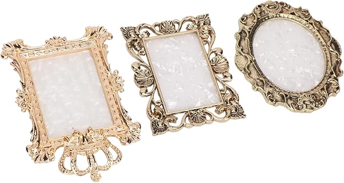 Nail Art Resin Palette,3pcs Vintage Nail Art Palette