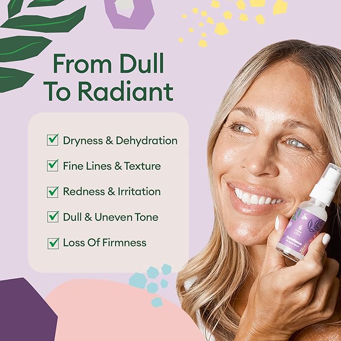 Luma & Leaf HydroRescue Pro-Barrier Hyaluronic Acid Serum - Advanced Face Serum with 5% Beta-Glucan & Passionfruit Seed Oil for Deep Hydration, Barrier Repair & Antioxidant-Rich Skincare