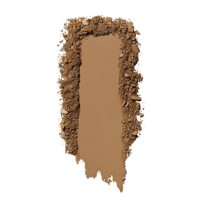 e.l.f. Camo Powder Foundation, Lightweight, Primer-Infused Buildable & Long-Lasting Medium-to-Full Coverage Foundation, Medium 330 W