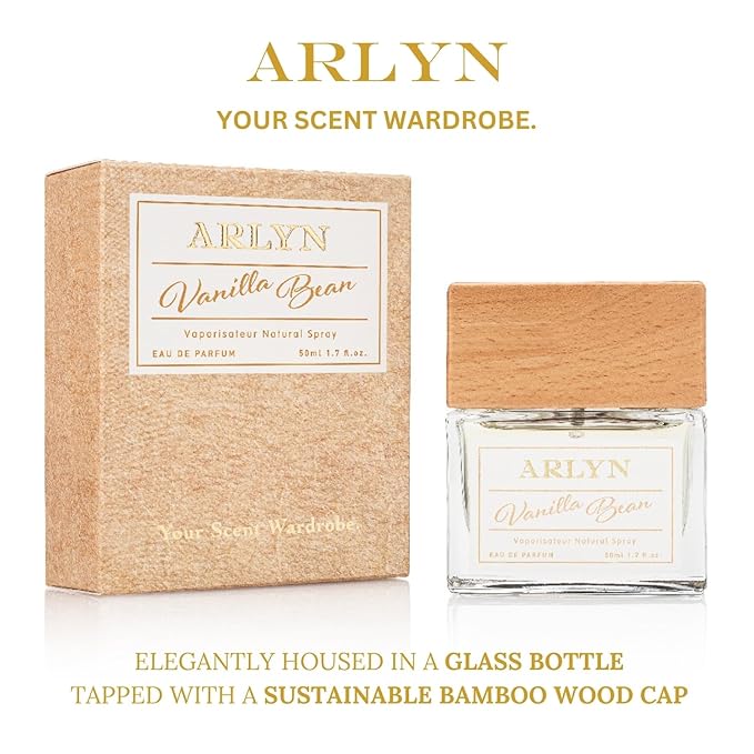 ARLYN Vanilla Bean Eau De Parfum Inspired by Ys .l's Black Opium, Perfume for Women, Luxury Fragrance - Vegan, Cruelty-Free, and Eco-Conscious (1.7oz / 50ml)