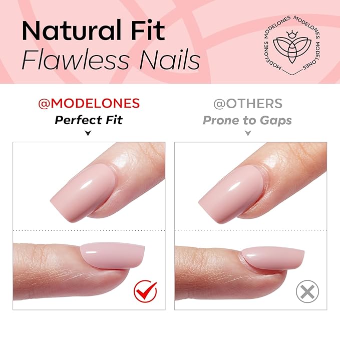 Modelones Red Cat Eye Press on Nails, Christmas Short Square Fake Nails, Reusable Nail Kit with Nail Glue Adhesive Tabs Mini Nail File, Nails Press Ons 32Pcs16 Sizes, Women Girl Gift