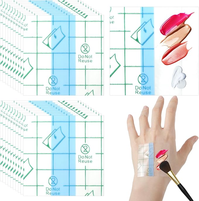 100 Pieces Makeup Hand Palette Single Use Makeup